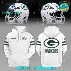 Green Bay Packers Winter Warning Combo Hoodie Pants Cap