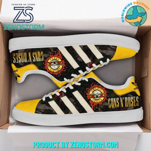 Guns N Rose Rock Band Adidas Stan Smith Shoes