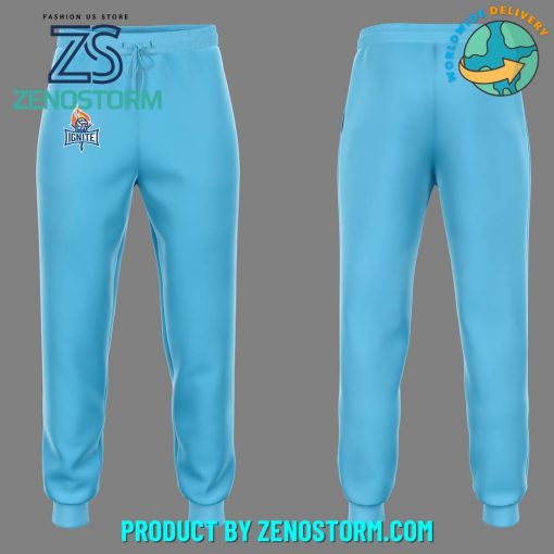 Indy Ignite Pro Volleyball 2024 Sky Blue Hoodie, Pants