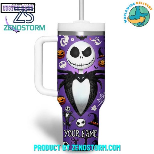 Jack Skellington Fucupcakes Customized Stanley Tumbler