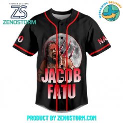 Jacob Fatu WWE Samoa Destroyer Custom Name Baseball Jersey