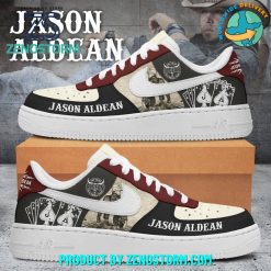 Jason Aldean Highway Desperado Tour 2024 Nike Air Force 1