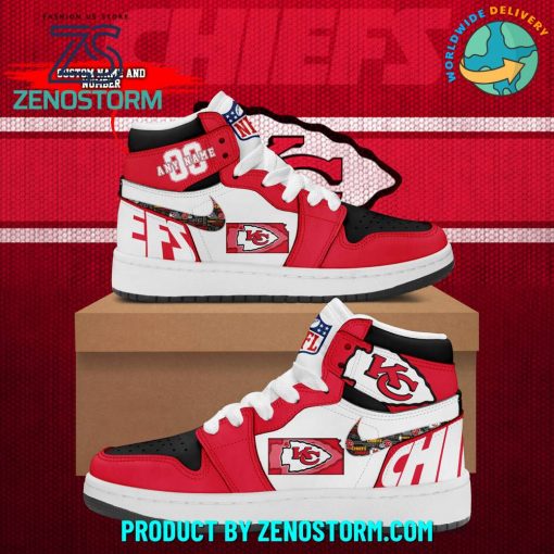 Kansas City Chiefs NFL Personalized Nike Air Jordan 1