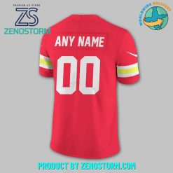 Kansas City Chiefs NFL Personalized Red Football Jersey