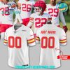 Kansas City Chiefs NFL Personalized Red Football Jersey