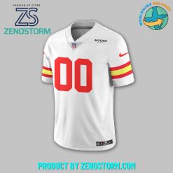 Kansas City Chiefs NFL Personalized White Football Jersey