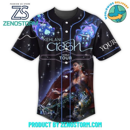 Kehlani Crash World Tour 2024 Customized Baseball Jersey