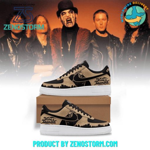 King Diamond Heavy Mental Band Nike Air Force 1