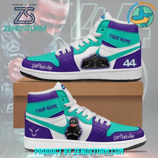 Lewis Hamilton F1 Still We Rise Custom Name Nike Air Jordan 1