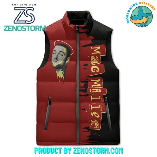 Mac Miller American Singer No Matter Sleeveless Puffer Down Vest