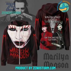 Marilyn Manson As The Secrets Within Zip Hoodie