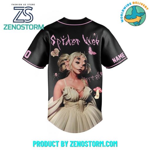 Melanie Martinez Spider Web Customized Baseball Jersey