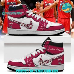 Miami Heat NBA 2024 Personalized Nike Air Jordan 1