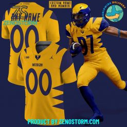 Michigan Football Collaboration Wolverine Personalized Football Jersey