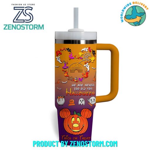 Micky Mouse Happy Halloween 2024 Stanley Tumbler