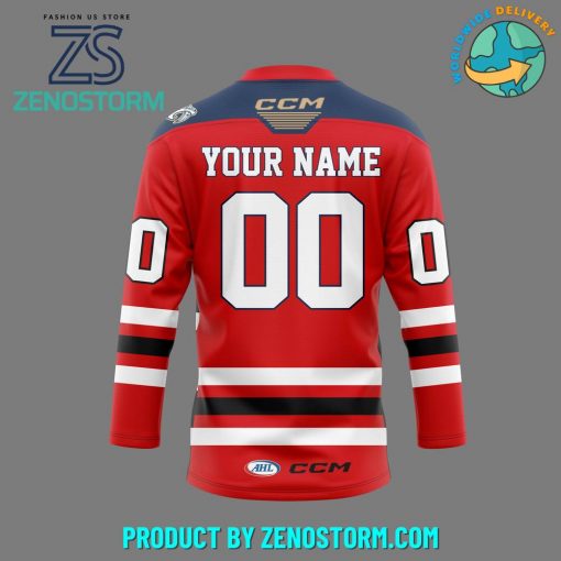 Milwaukee Admirals Hockey Custom Name Hockey Jersey