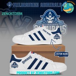 Milwaukee Admirals Hockey Customized Stan Smith Shoes