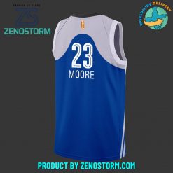 Minnesota Lynx WNBA Maya Moore Blue Basketball Jersey