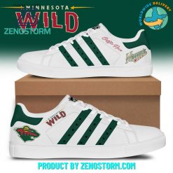 Minnesota Wild Hockey Team Stan Smith Shoes