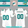 NFL Miami Dolphins Throwback Customized Football Jersey