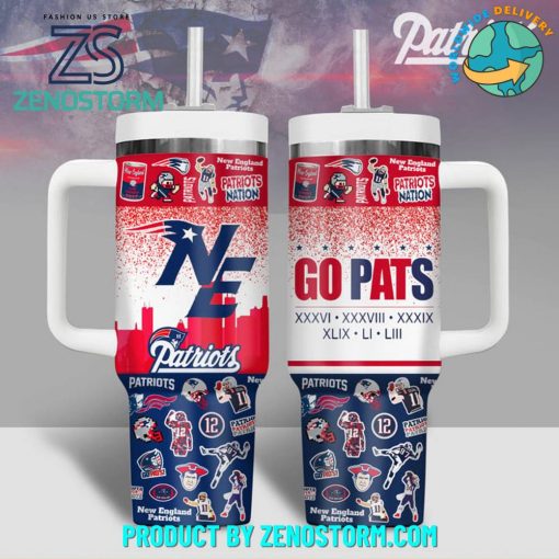 New England Patriots NFL Go Pats Stanley Tumbler