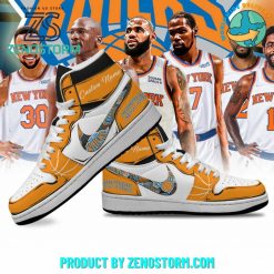 New York Knicks NBA 2024 Personalized Nike Air Jordan 1