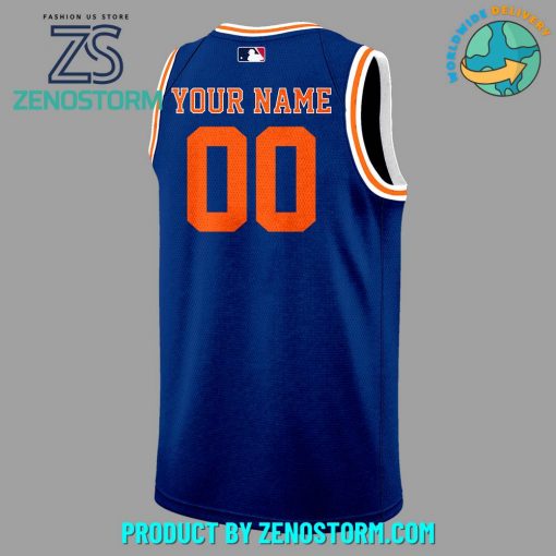 New York Mets MLB Customized Basketball Jersey