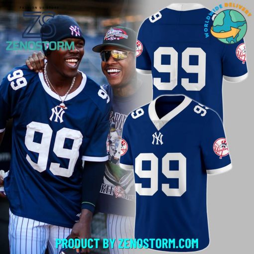 New York Yankees 99 Special Football Jersey