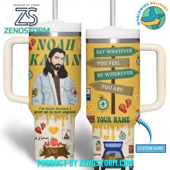 Noah Kahan Stick Season Customized Stanley Tumbler