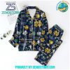 Notre Dame Fighting Irish Football White Pajamas Set