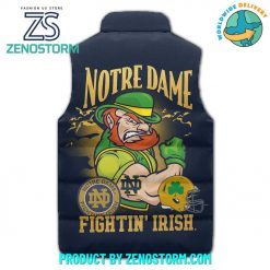 Notre Dame Fighting Irish Football Sleeveless Puffer Down Vest