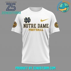 Notre Dame Fighting Irish NCAA Football Shirt White