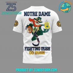 Notre Dame Fighting Irish NCAA Football Shirt White