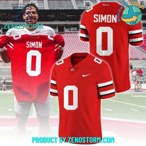 Ohio State Buckeyes Cody Simon Football Jersey