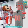 Ohio State Football Gray New Football Jersey 2024