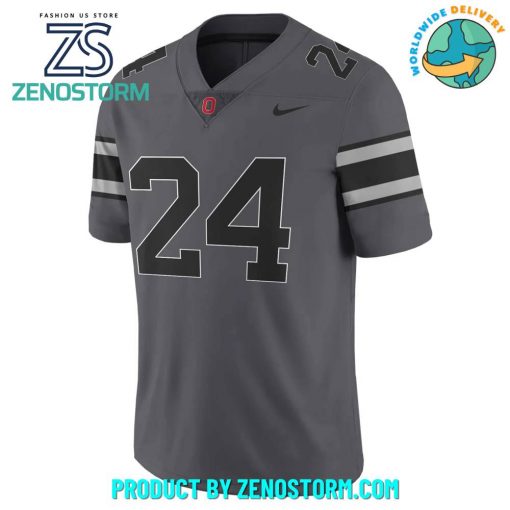 Ohio State Football Gray New Football Jersey 2024