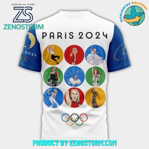 Olympic Paris 2024 Celine Dion Nike Shirt