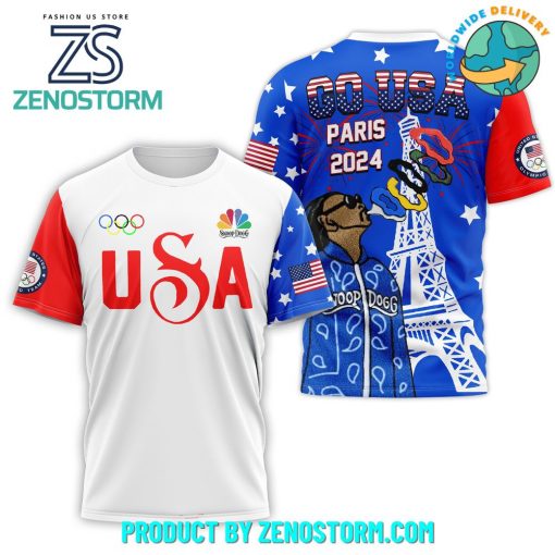 Olympic Paris 2024 Snoop Dog Go USA Shirt