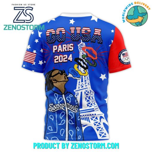 Olympic Paris 2024 Snoop Dog Go USA Shirt