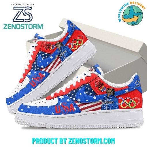 Olympic Paris 2024 Snoop Dogg Go USA Nike Air Force 1