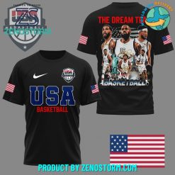 Olympic Paris 2024 USA Basketball Dream Team Nike Shirt