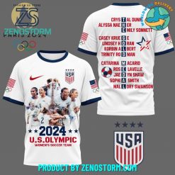 Olympic Paris 2024 USA Womens Soccer Team Nike Shirt