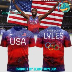 Olympics Paris 2024 Noah Lyles Nike Shirt