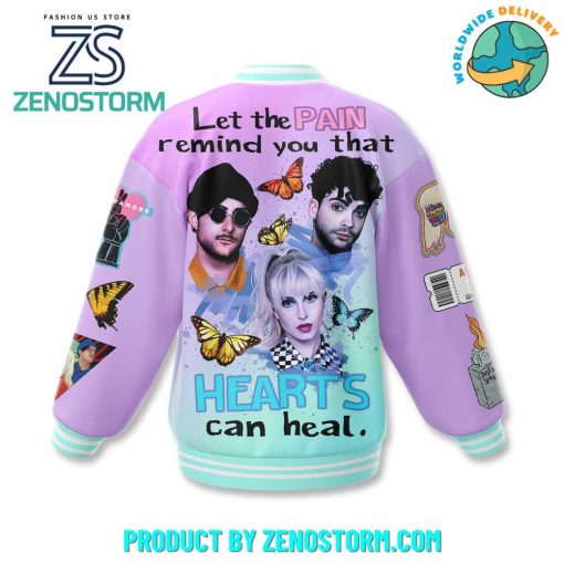 Paramore Band Hearts Can Heal Baseball Jacket