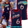 American Team Customized White Nike Basketball Jersey 2024