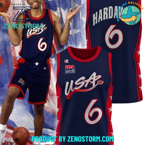 Penny Hardaway Team USA Mens 1996-97 Basketball Jersey