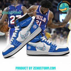 Philadelphia 76ers NBA 2024 Personalized Nike Air Jordan 1