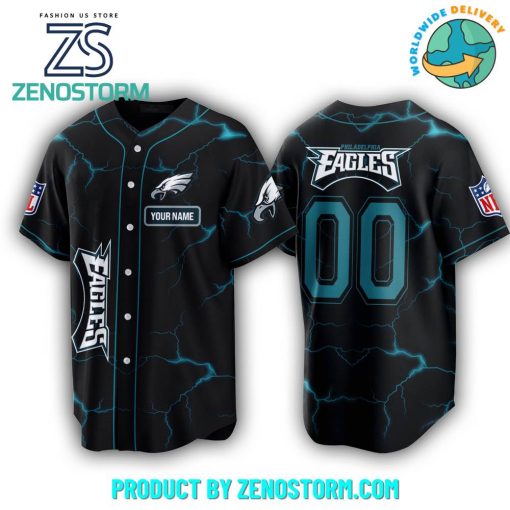 Philadelphia Eagles NFL Customized Baseball Jersey