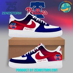 Philadelphia Phillies MLB Gradient Color Personalized Nike Air Force 1