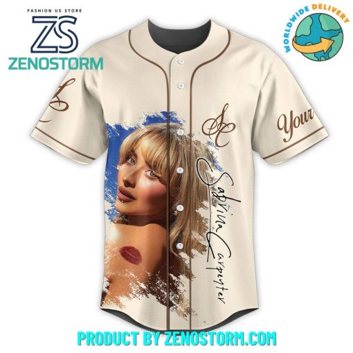 Sabrina Carpenter 2024 Tour Customized Baseball Jersey